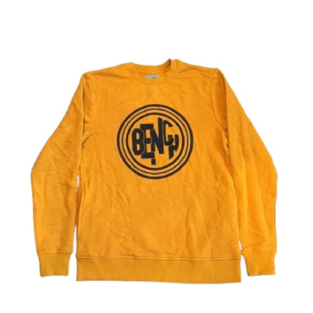 508 BENCH Men’s Logo Crewmeck Sweatshirt with Side Pockets - Size: Medium